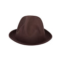 Wool oversized tall hat handmade avant-garde fashion UK Hopoye