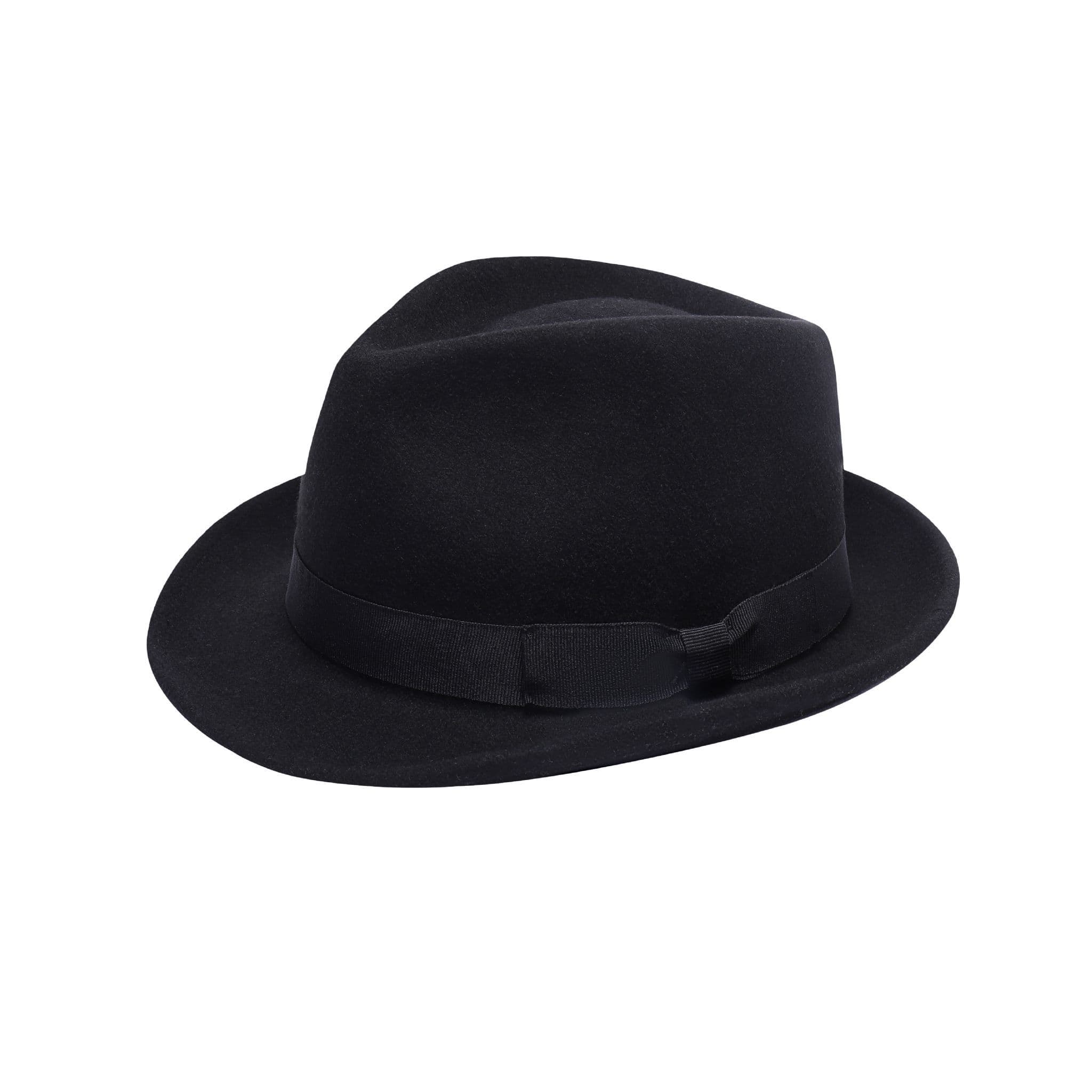 Handmade Wool Trilby Hat | Crushable Waterproof Fedora | UK
