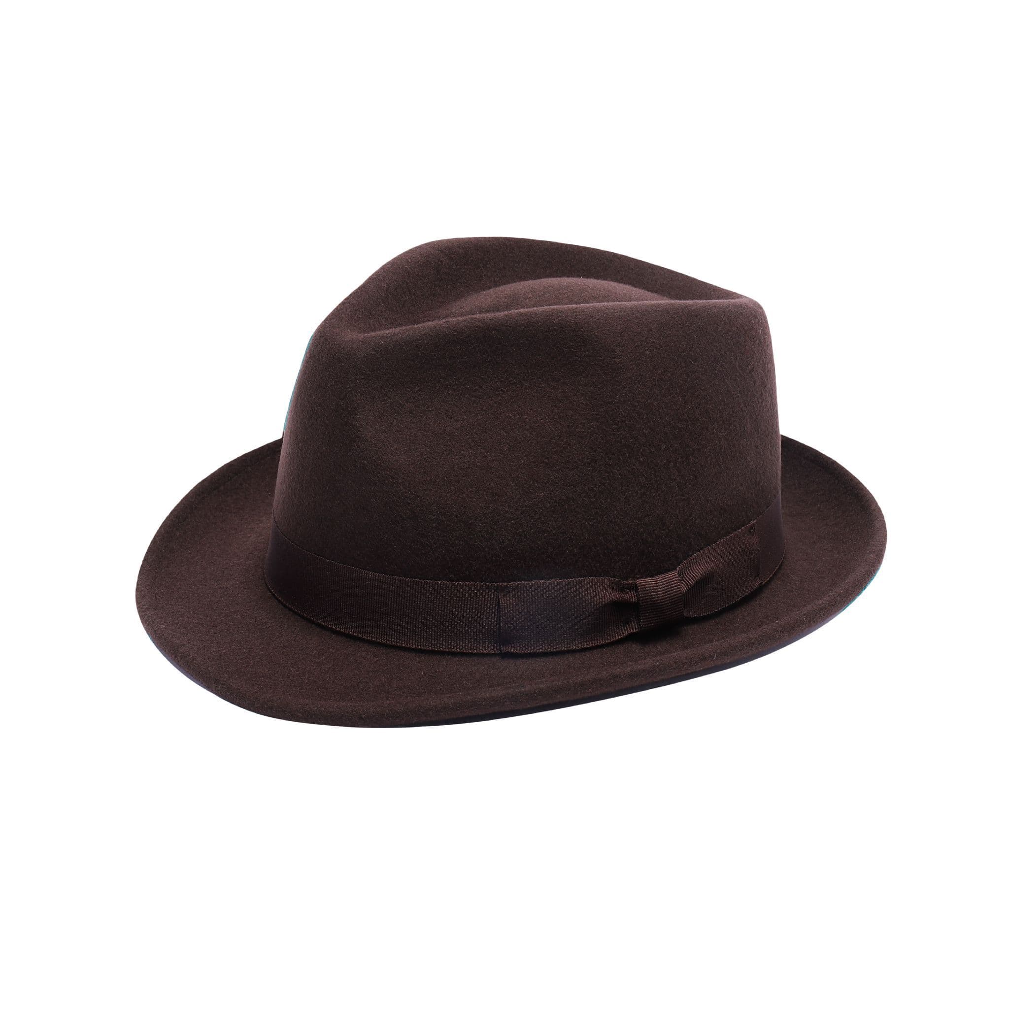 Handmade Wool Trilby Hat | Crushable Waterproof Fedora | UK