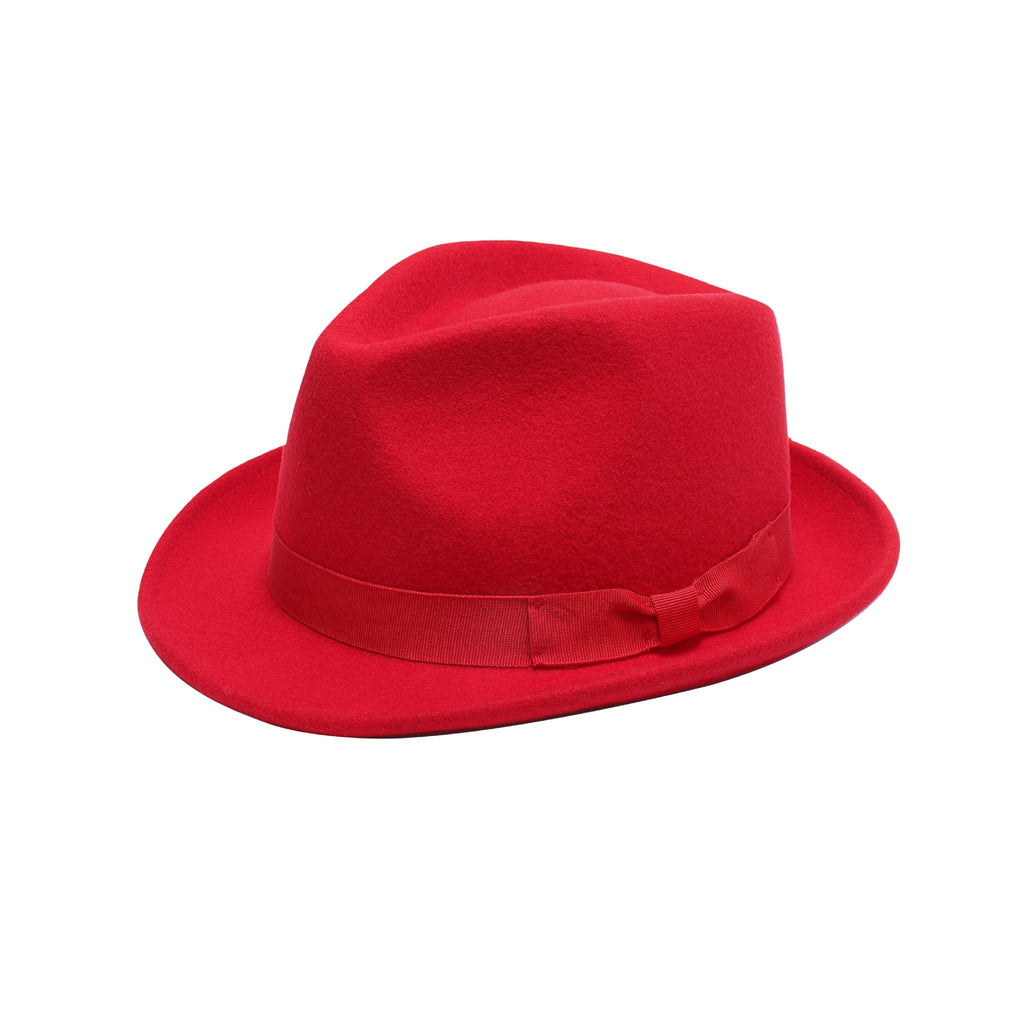 Handmade Wool Trilby Hat | Crushable Waterproof Fedora | UK