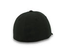 Men's stretch fit baseball cap detail, flexible fitted everyday cap by Hopoye
